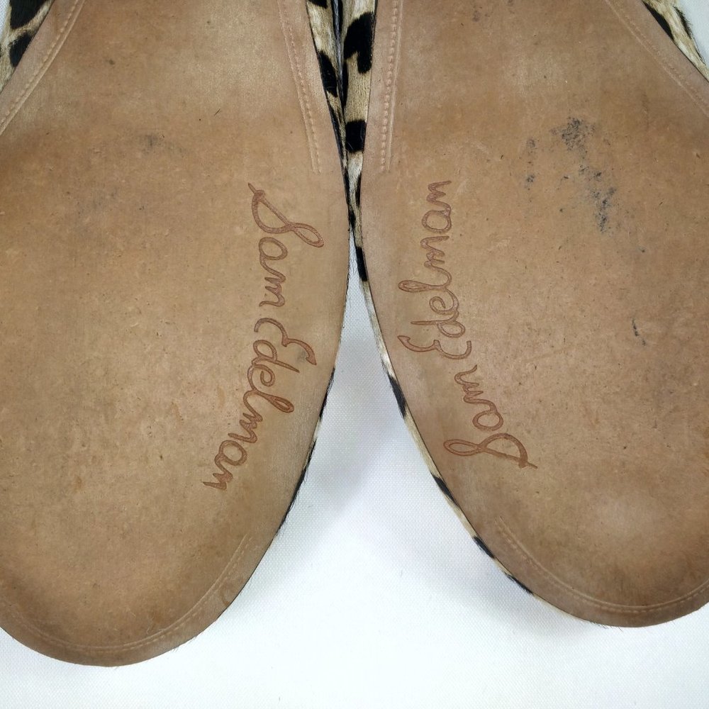 Sam Edelman Joya Leopard Print Flat Shoes Size 8M - Picture 8 of 12